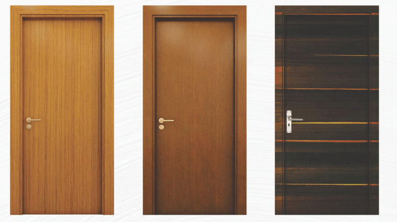 Veneer flush Doors